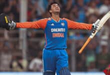 Abhishek Sharma’s Fiery Century Powers India to 247/9 in 5th T20I Against England