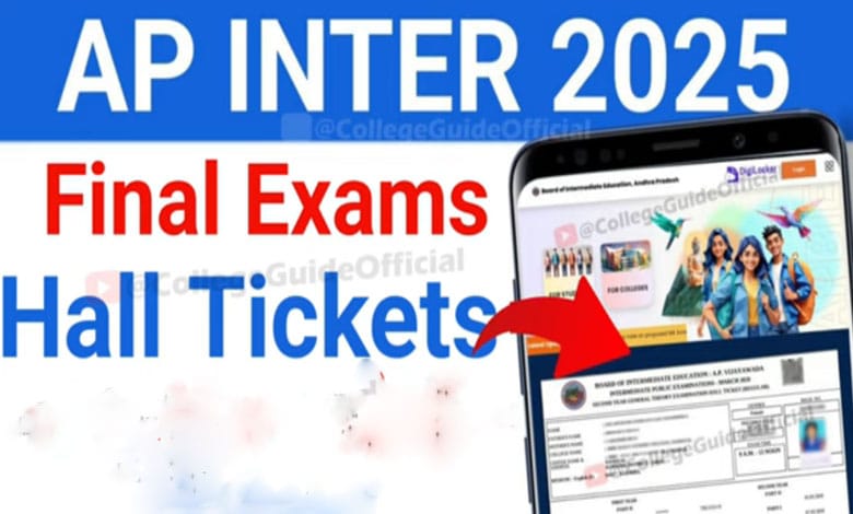 AP Intermediate Exams 2025 Begin March 1: Hall Tickets Available from Tomorrow