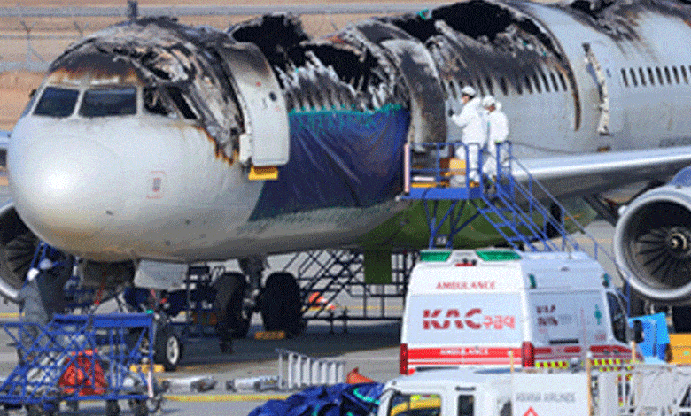 South Korean Police Raid Gimhae International Airport Over Air Busan Plane Fire