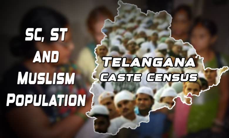 Telangana Caste Census Report Out: Know the Muslims and SC, ST Population Details