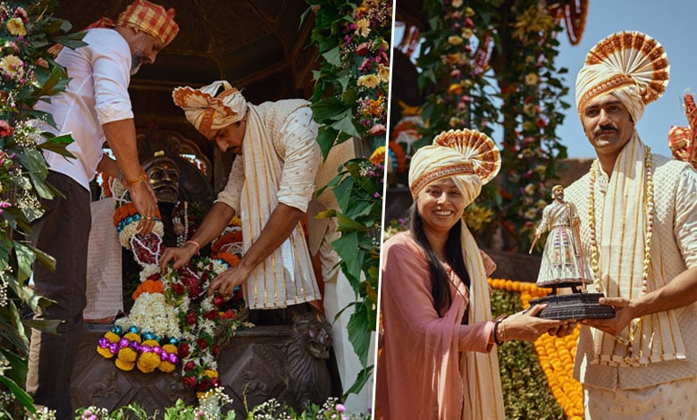 Vicky Kaushal Pays Respect at Raigad Fort on Chhatrapati Shivaji Jayanti