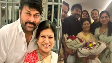 Chiranjeevi Celebrates Wedding Anniversary with Wife Surekha While on His Way to Dubai