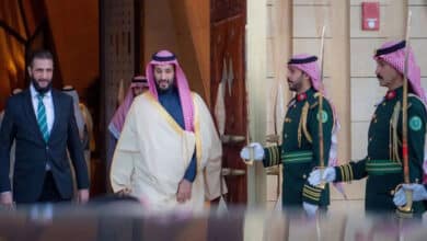 Saudi Crown Prince Meets Syria's Interim President to Enhance Bilateral Relations