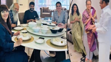 Kangana Ranaut Dines with Director Vijay in His New House