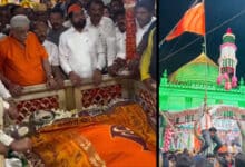 Maharashtra Deputy CM Eknath Shinde’s Aarti at Haji Malang Dargah Ignites Religious Controversy