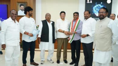 Former DSP Gangadhar Joins Congress, Withdraws from MLC Elections