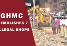 GHMC Demolishes 7 Illegal Shops in Saidabad to Ease Traffic