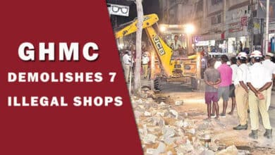 GHMC Demolishes 7 Illegal Shops in Saidabad to Ease Traffic