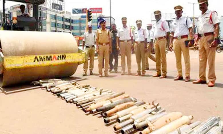 Hyderabad’s Battle Against Noise Pollution: Traffic Police Struggle to Curb Modified Silencer Menace