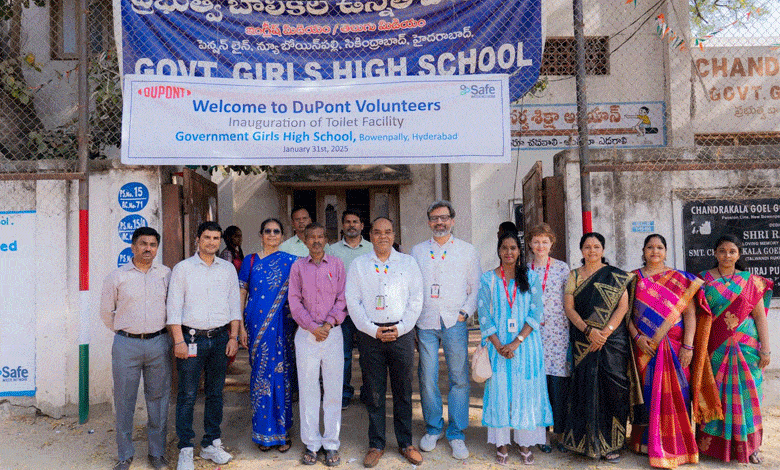 Hyderabad Schools Get a Lifeline: Dupont CSR Unveils Game-Changing Toilet Facilities