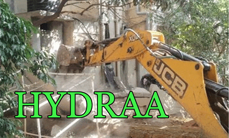 Hydra Demolishes Illegal Structures in Kukatpally to Reclaim Government Land