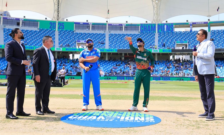 ICC Champions Trophy 2025: Bangladesh Opts to Bat First After Winning the Toss Against India