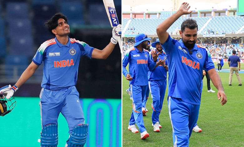 Gill, Shami Shine as India Defeat Bangladesh by Six Wickets in Champions Trophy 2025