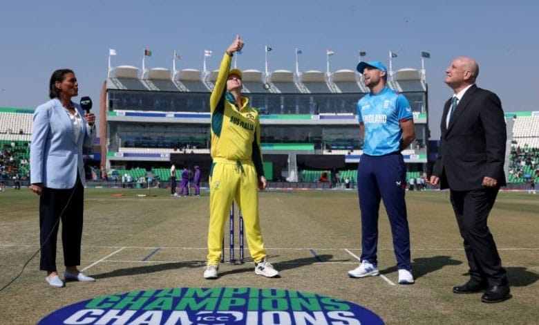 Australia Win Toss Opt to Bowl Against England in Champions Trophy Opener