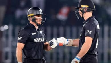 NZ Defeats Bangladesh by 5 Wickets, Secures Semifinal Spot Along with India; Pakistan Eliminated