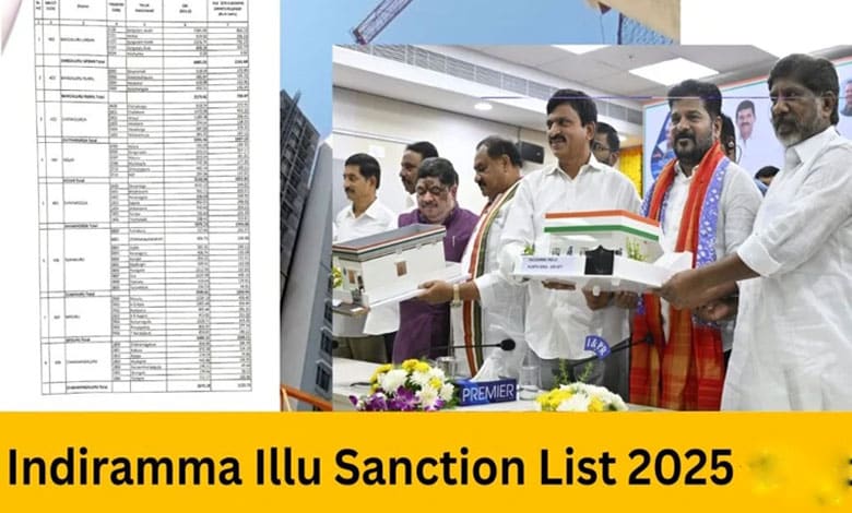 TS Indiramma House Sanction List 2025: Download PDF and Check Housing Status Online