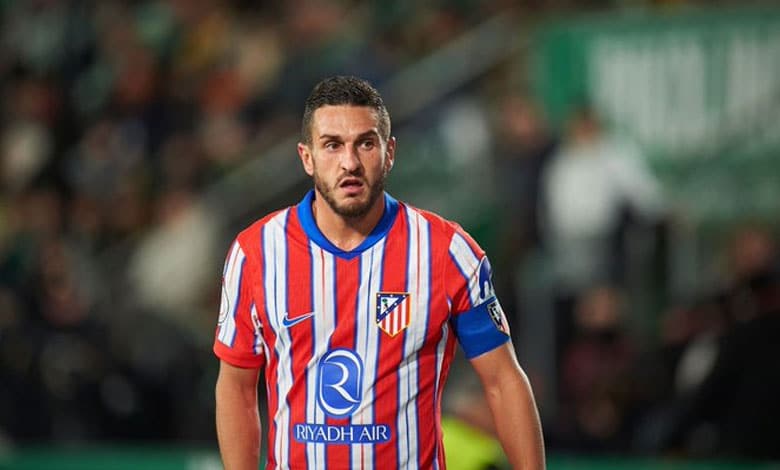 Bad Moment for Atletico Madrid Captain Koke to Suffer Muscle Injury