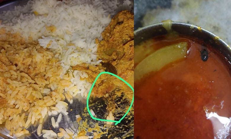 Hygiene Outrage: Kakatiya University Hostel Serves Infected Meals!