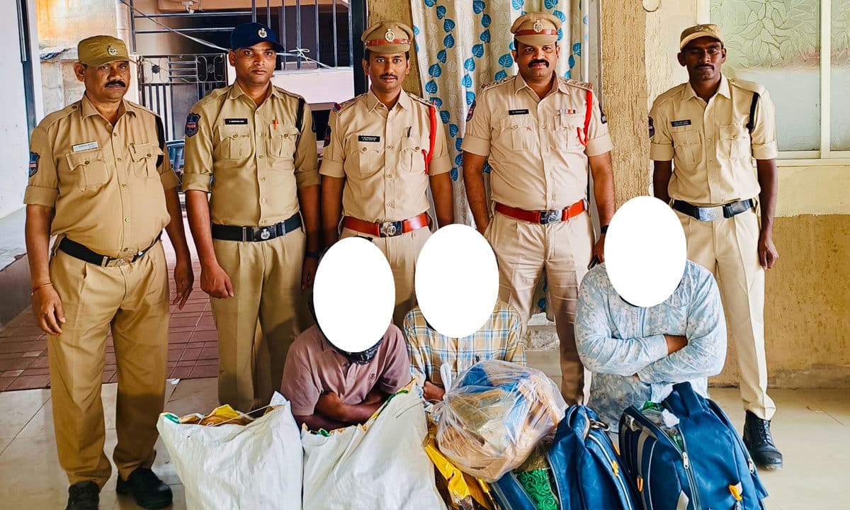 Hyderabad Police Busts Interstate Ganja Racket, Arrests 3