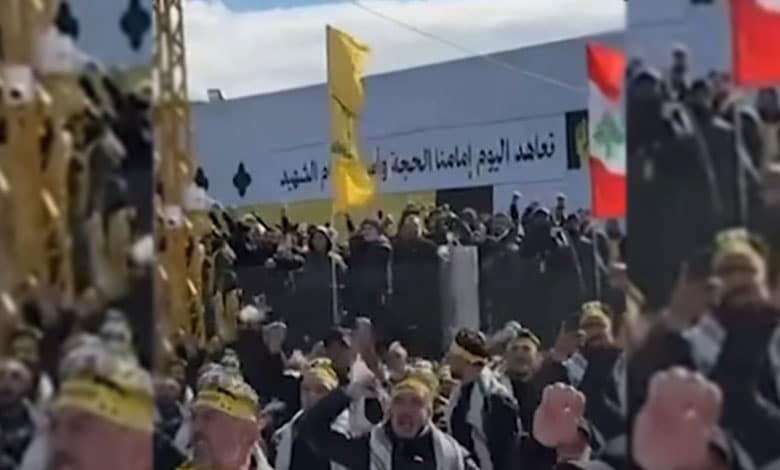 Tens of Thousands Attend Hezbollah Leaders' Funeral in Beirut Amid Israeli Flyovers