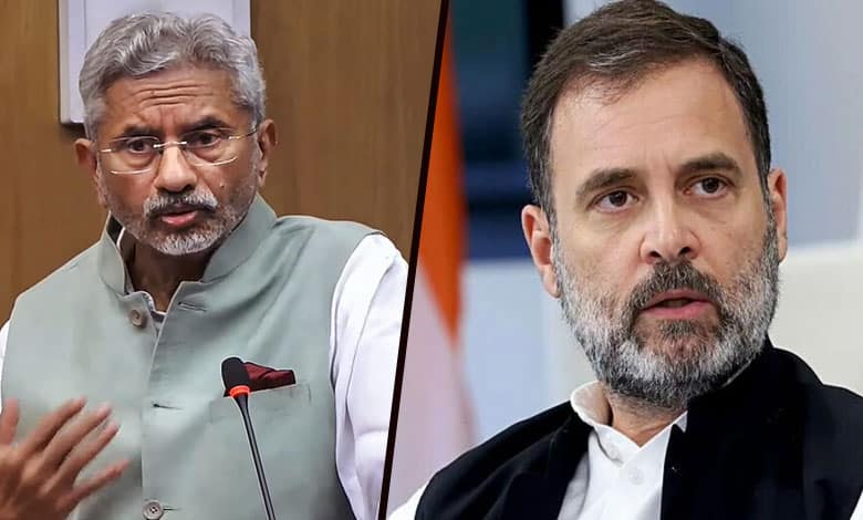 Jaishankar Hits Back at Rahul Gandhi’s ‘Falsehood’ Over Trump Invitation Claims