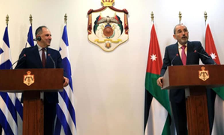 Jordan and Greece Call for Continued Gaza Ceasefire and Humanitarian Aid