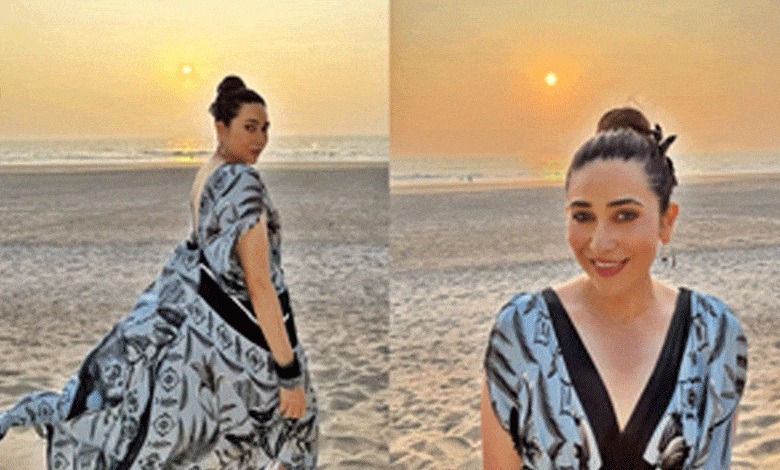 Karisma Kapoor Shares Beach Photos with Heartfelt Message: "What's Meant to Be, Will Be"