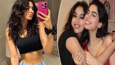 Janhvi Kapoor Playfully Asks Khushi to Return Her Shorts After Selfie Post