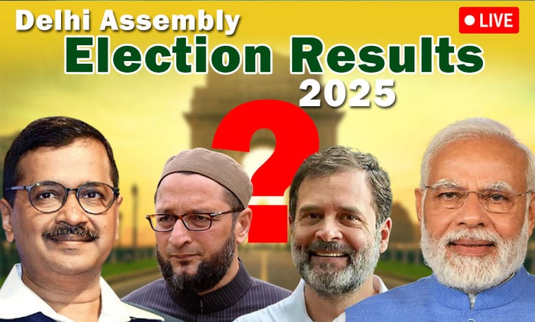 Live Delhi Assembly Election Results 2025: Counting underway as AAP and BJP await their fate.