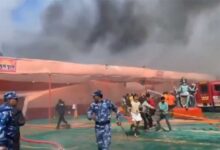 Prayagraj in Panic: Major Fire Ravages Maha Kumbh Mela Site!