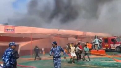 Prayagraj in Panic: Major Fire Ravages Maha Kumbh Mela Site!