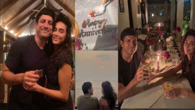 Shibani Dandekar Shares Heartfelt Anniversary Post for Husband Farhan Akhtar