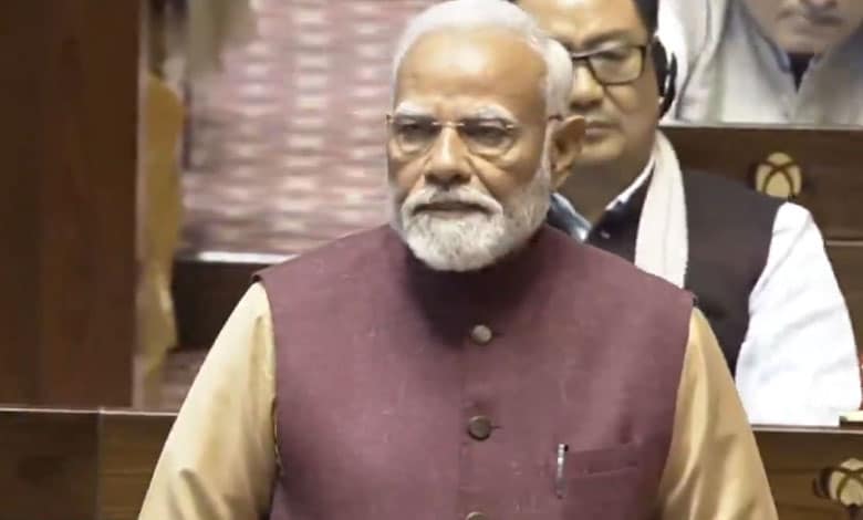 PM Modi in Motion of Thanks Debate: 'Opposition Prioritizes Votes Over National Interest'