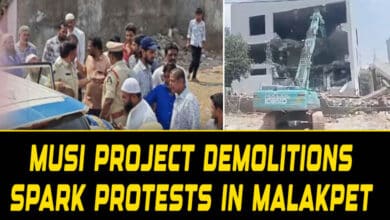 Hyderabad: Musi Project Demolitions Spark Protests in Malakpet, Residents Demand Fair Housing