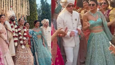 Nick Jonas Embraces Indian Traditions at Brother-in-Law Siddharth Chopra’s Wedding