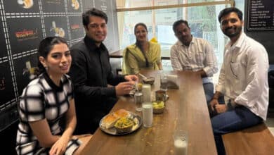 'Loveyapa' Promotions: Junaid Khan and Khushi Kapoor Relish Pune's Misal Pav