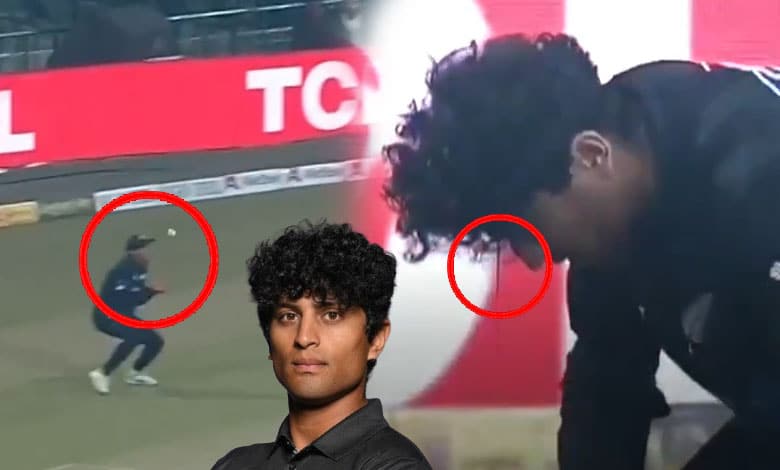 Pak vs NZ: Rachin Ravindra's Forehead Injury Sparks Outrage Over Gaddafi Stadium's Poor Lighting: Video