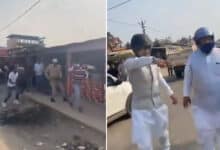 Watch: Congress MP Rakibul Hussain Attacked, Police Fire in Air to Save Him