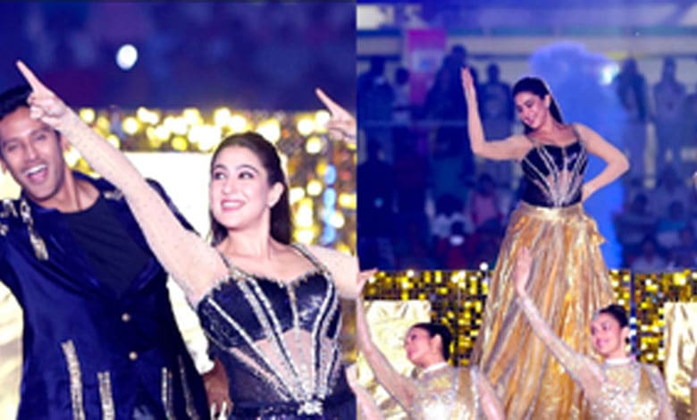 Sara Ali Khan Wows Fans with Stellar Performance at Birsa Munda International Hockey Stadium