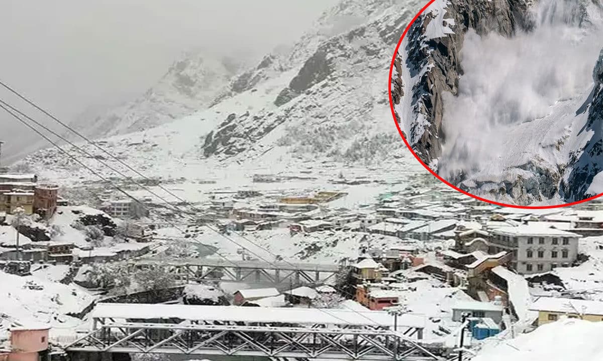 Massive Avalanche in Uttarakhand’s Badrinath: 47 Workers Trapped, Rescue Underway