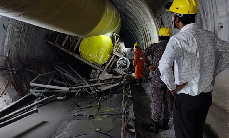 Rescue Team Reaches End of Telangana Tunnel, Fate of Trapped Workers Unknown