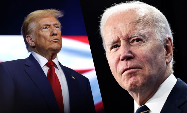 TRUMPJOE BIDEN 1 Trump Revokes Joe Biden's Security Clearance in Retaliation for 2021 Decision