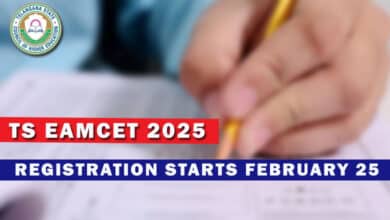 TS EAMCET 2025 Registration Starts February 25: Exam Dates, Documents, and Fees Announced