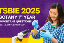 Telangana Intermediate 2025 Botany 1st Year: Important Questions for Exam Success