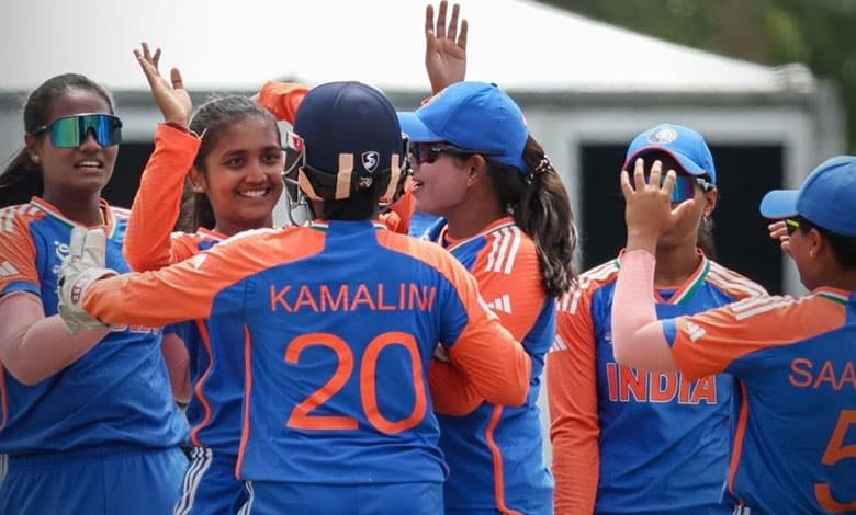 ICC Women’s U-19 T20 WC Final: Indian Bowlers Erupt with Fury, South Africa Bowled Out for 82