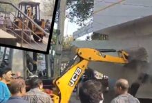 Uppal Footpaths Reclaimed: GHMC Demolishes Illegal Structures!