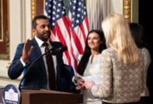 Kash Patel Sworn in as FBI Director on Bhagavad Gita, Sparks Applause from Hindus Worldwide