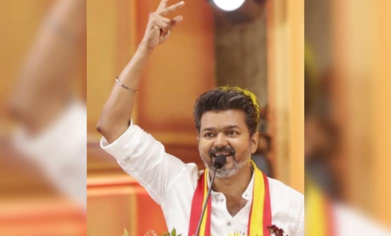 Actor Vijay's TVK Launches '#GetOut Campaign' Against DMK Government and Centre