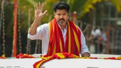 Vijay Slams Central Government Over Three-Language Policy and Vikatan Website Block!