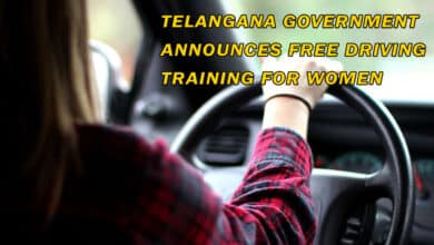 Telangana Government Announces Free Driving Training for Women